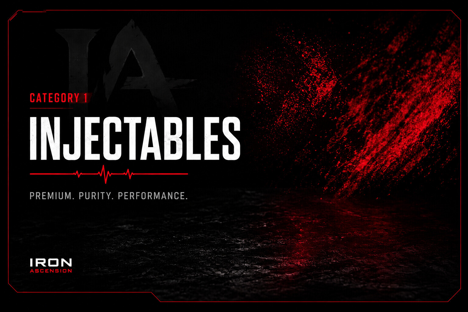 Injectables - Premium. Purity. Performance.